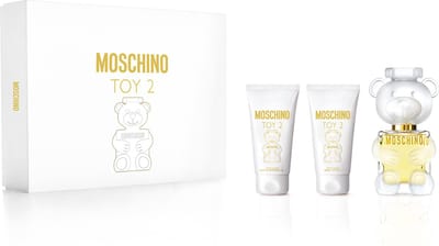 Moschino Toy 2 Giftset - 50 ml eau de parfum spray + 50 ml showergel + 50 ml bodylotion - cadeauset voor dames
