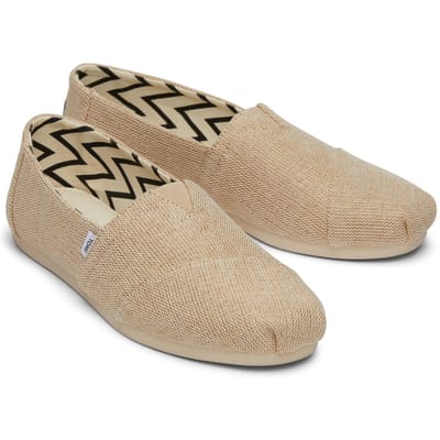 TOMS Alpargata Jute Vrouwen Espadrilles Naturel