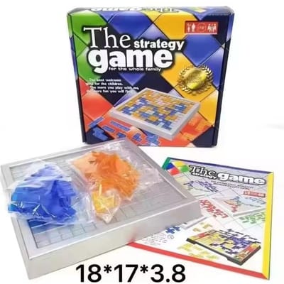Jeu de société de stratégie pour enfants, jouets éducatifs, carrés colorés, facile à jouer, fête en famille, jeux d'intérieur, Puzzle, cadeau