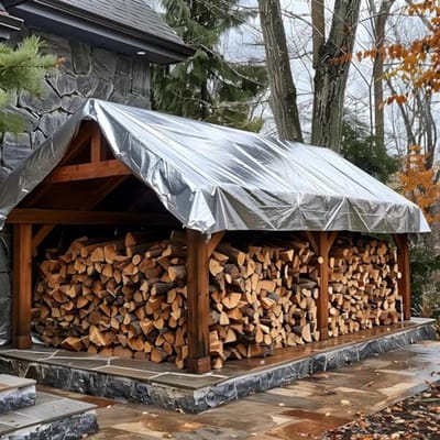 Waterdicht Dekzeil 3 x 3 m - Beschermend Tentzeil voor Tuinmeubelen en Camping