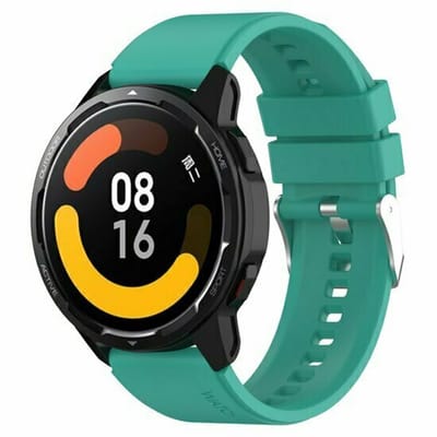 By Qubix - Siliconen sportband - Aqua groen - geschikt voor Huawei Watch 5 - 46mm