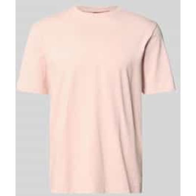 HUGO BOSS Orange T-shirt Stretch-Cotton With Logo Print Open Pink (50473278 - 690)