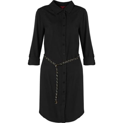 Guess jurk ES Asia Vrouw zwart