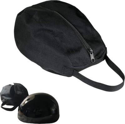 Helmopbergtas - Paardensport, Fietshelmtas - Zwart - Handige helmtas - 16,5*11*9 inch - Fietsaccessoires