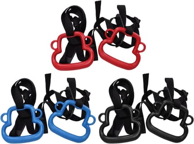 Gymnastiek Ringen - Kinderen Sport - Kracht Training - Hoge Gewichtscapaciteit - Zwart