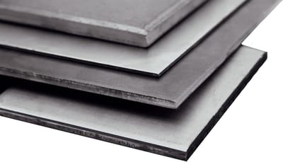 Plaatstaal IJzeren Platen - Metaal Plaat - Industriële Constructie - Warmgewalste Afwerking - 200x400mm 10mm - Metaal