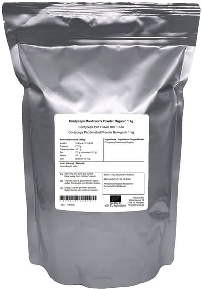 Cordyceps Sinensis Paddenstoel Poeder - 1 Kg - VehGro