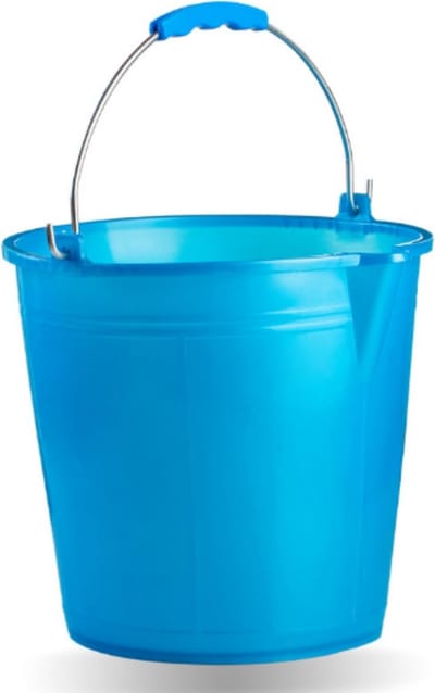 Grote Emmer met Tuit en Handvat in Polypropyleen voor Thuis en Tuin