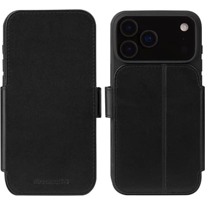 dbramante1928 Copenhagen Bookcase geschikt voor Apple iPhone 17 Pro Max - Zwart