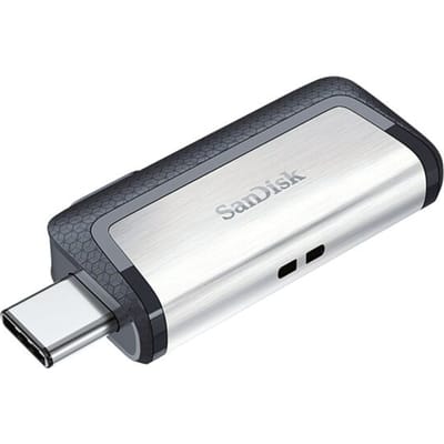 SanDisk Ultra® DualDrive USB-stick smartphone/tablet Zilver 64 GB USB-A 3.2 Gen 1, USB-C