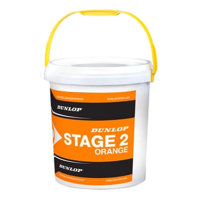 Dunlop Mini Tennis Stage 2 Orange Emmer 60 stuks