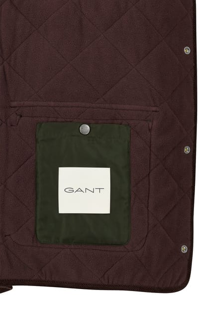 Gant tussenjas groen
