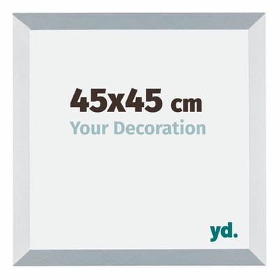 Your Decoration - Fotolijst 45x45 cm - MDF - Aluminium Geborsteld - Mura