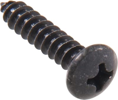 Metaalschroeven Set - Platen Schroeven - Algemene Reparatie - Zwarte Pan Kop - 15 Stuks - Zwart