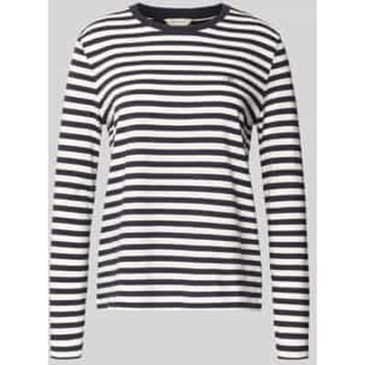 Shirt met lange mouwen met labelstitching