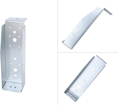 Wovar Balkdrager Zwaar met lip Verzinkt voor 7.5 x 25 cm Balken | Per Stuk