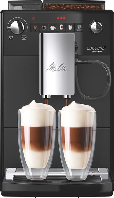 Melitta Latticia OT volautomatische Espressomachine F300-103 frosted zwart