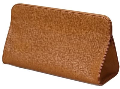 Reisopbergtas voor föhn - Handige opbergtas - Reisopbergtas - Hoes voor krultang - Opbergtas voor föhn - Bruin - 30,5*11,7*16,5 cm - Zachte voering - Geschikt voor mini-föhns en stijltangen