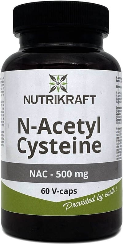 Nutrikraft - NAC N-Acetyl Cysteïne Caps 500mg 60 Caps
