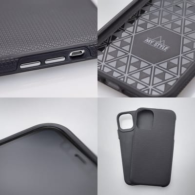 My Style Hoesje geschikt voor Samsung Galaxy A41 Telefoonhoesje Hardcase | My Style Tough Backcover Shockproof | Schokbestendig Galaxy A41 Telefoonhoesje | Anti Shock Proof - Zwart
