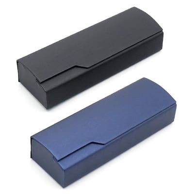 Ibenzoa® Brillenkoker met Harde Schaal - Blauw - Voor Mannen & Vrouwen