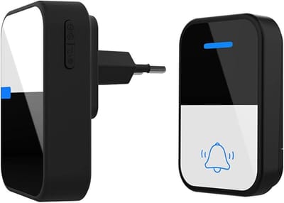 HD Deurbel Camera - Wifi Deurbel Beveiliging - Huisbeveiliging Verbeteren - Tweerichtingsaudio Nachtzicht - 120 Graden Groothoek - Zwart