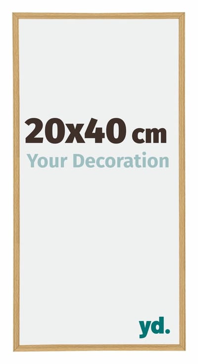 Your Decoration - Fotolijst 20x40 cm - Kunststof - Beuken Licht - Annecy