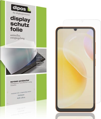 dipos – 4x Matte Beschermfolie geschikt voor Hotwav A26 Ultra | Krasbestendige & antireflecterende Screenprotector Ultra-Thin