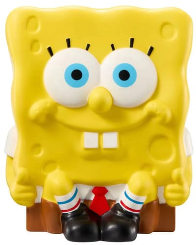 Noble Collection Spongebob Squarepants - Pufflums Mini Figuur - Spongebob Squishy
