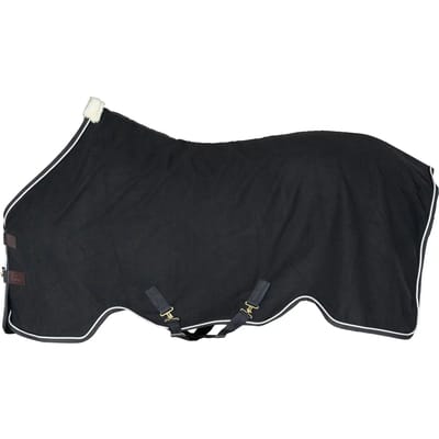 Kentucky Horsewear - Zweetdeken vegan wool zwart 140-6'3
