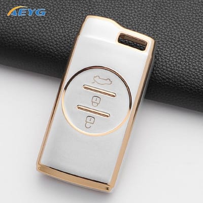 Coque Souple en TPU pour Clé de Voiture, Coquille Fob Pour Chery Tiggo 4 5X 7 Pro 8 Exeed Txl Tx Lx, Protection Porte-clés Sans Clé Accessoires