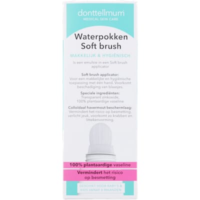 Donttellmum Soft Brush bij Waterpokken 50ML