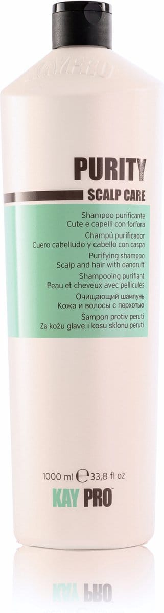 KayPro Antiroos Shampoo 1000ml - Purity shampoo - shampoo tegen roos - anti-dandruff - antiroos shampoo mannen en vrouwen - shampoo tegen schilfertjes