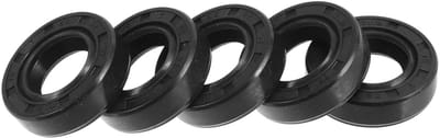 Dubbele Lip Olieafdichting met Roterende Veerstalen Afdichtingsring 14X25X7mm - Rubber NBR voor Hoge Druk - 5 Stuks voor Diverse Toepassingen