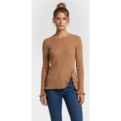 & Other Stories Lang Knit Top Yellow Taglia: XS | Maglie a manica lunga Outlet | Donna | Giallo