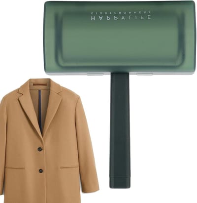 Pluisroller Set - Kledingborstel Haarverwijderaar - Kleding Reinigen - Y-vormige Borstel - 13.5 x 17 cm - Groen