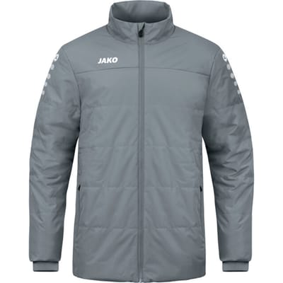 Jako Team Coachvest Kinderen - Steengrijs | Maat: 140