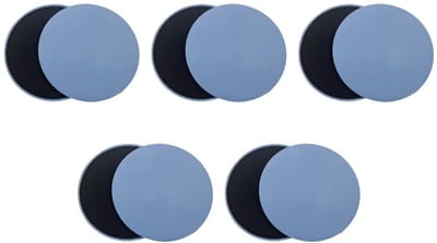 Dailygoods- Core Sliders - 10 Stuks - Dubbelzijdige Workout Sliders - Antislip - Duurzaam EVA-schuim - Geschikt voor Alle Oppervlakken - Veiligheid tijdens Training