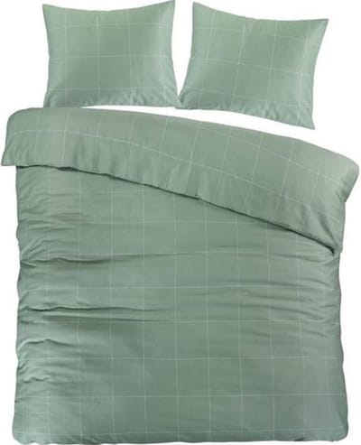 Papillon Cadiz Dekbedovertrek - Tweepersoons - 200x200/220 cm - Green