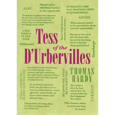 Tess Of The D'Urbervilles - Word Cloud Classics - Thomas Hardy