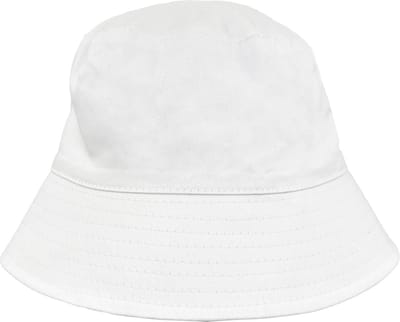 Yucka - Bucket hat - Vissershoedje - Heren - Dames - Festival accessoires - 58 cm - Katoen - wit