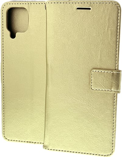 Bookcase Geschikt voor: Samsung Galaxy A42 5G - Goud - Portemonnee hoesje