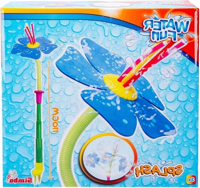 Bloemen Sprinkler - Watersproeier Tuin - Buitenspelen Kinderen - Sproeit Alle Kanten - 115 cm - Blauw