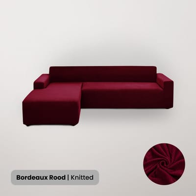 BankhoesDiscounter Design Bankhoes – 2-Zitsbank - M2 (145-185cm) – Bankbeschermer – Zetelhoes & Zetelbeschermer - Bankhoezen voor Hoekbank - Sofa Cover - Heart-Flower