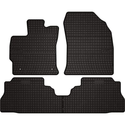 Wielganizator SolidPRO Serie - Gumme Automattenset - Zwart - Voor Toyota Prius III Plus Hatchback (2011-2015) - Perfecte Pasvorm