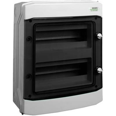 Noark lege groepenkast - installatiekast - 24 posities - IP65 - PHS 24T - (101495)
