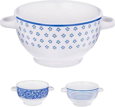 Soepkom Keramiek 14 cm, 750 ml - Kom - Schaaltje - Diep Bord - Soepbord - Diepe Borden