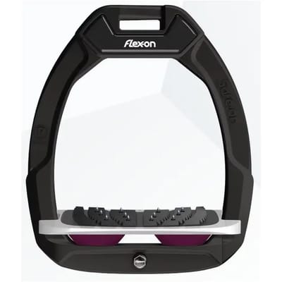 Veiligheidszolen voor paardrijden Incliné Ultra Grip Zwart/Grijs/Pruim Flex-On Safe-On