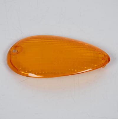 originele richtingaanwijzerkap voor piaggio 50 liberty scooter 1997 tot 2003 580101 / 210614d / avd oranje nieuw