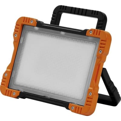 OSRAM paneelwerklamp 50W 4000K in oranje met aluminium behuizing, IP20 bescherming, ideaal voor renovaties en werkplaatsen